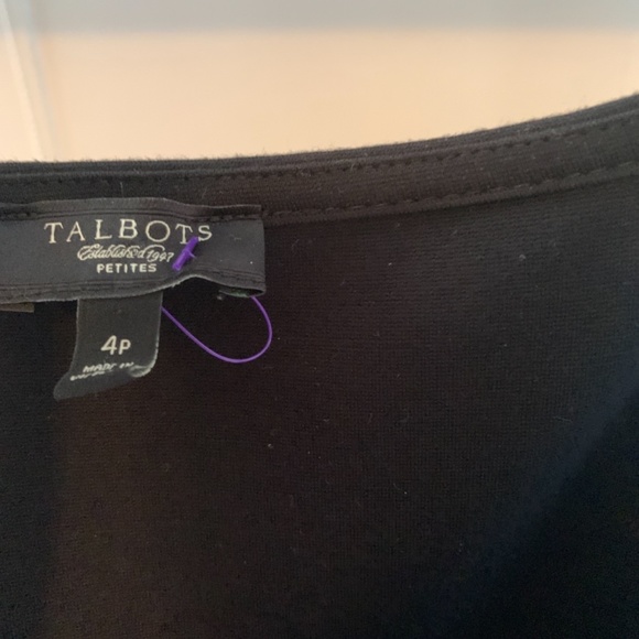 Talbots rayon/nylon abs spandex classic dress. Worn twice. - Picture 2 of 3